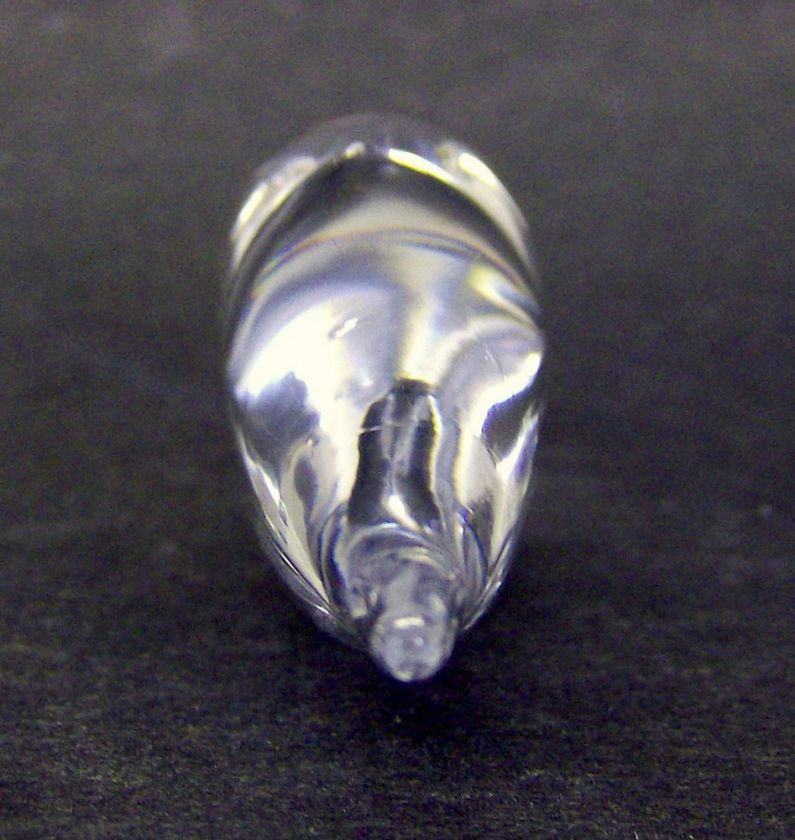 Signed Vicke Lindstrand Fish Paperweight Kosta Crystal  