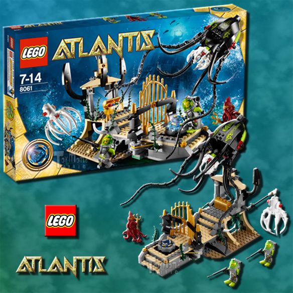 LEGO ATLANTIS GATEWAY OF THE SQUID   8061  