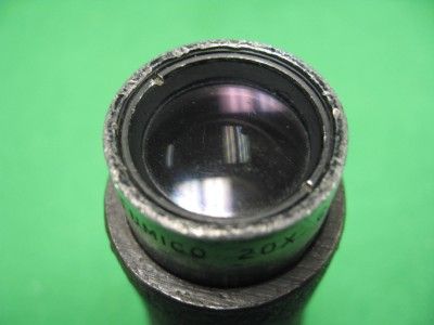 SCHERR TUMICO 20x INSPECTION OPTICAL COMPARATOR LENS  