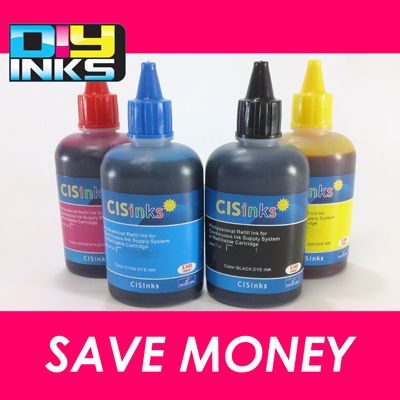 Compatible Refill Bulk INK SET For Epson T127 Cartridges CISS CS 