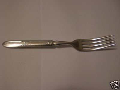 PANAMA SILVERPLATE FLATWARE SILVERWARE DINNER FORK  