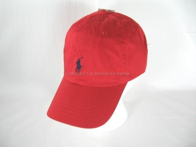 Polo Ralph Lauren Cap Hat Boys 4 20 Navy Red Black Tan 885031916083 