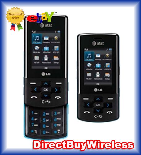 NEW in BOX LG CF360 BLUE BLACK UNLOCKED AT&T T MOBILE CELLULAR PHONE 