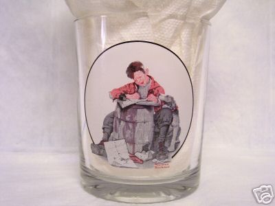 NORMAN ROCKWELL, GLASSWARE, COLLECTION, LOVE LETTERS  