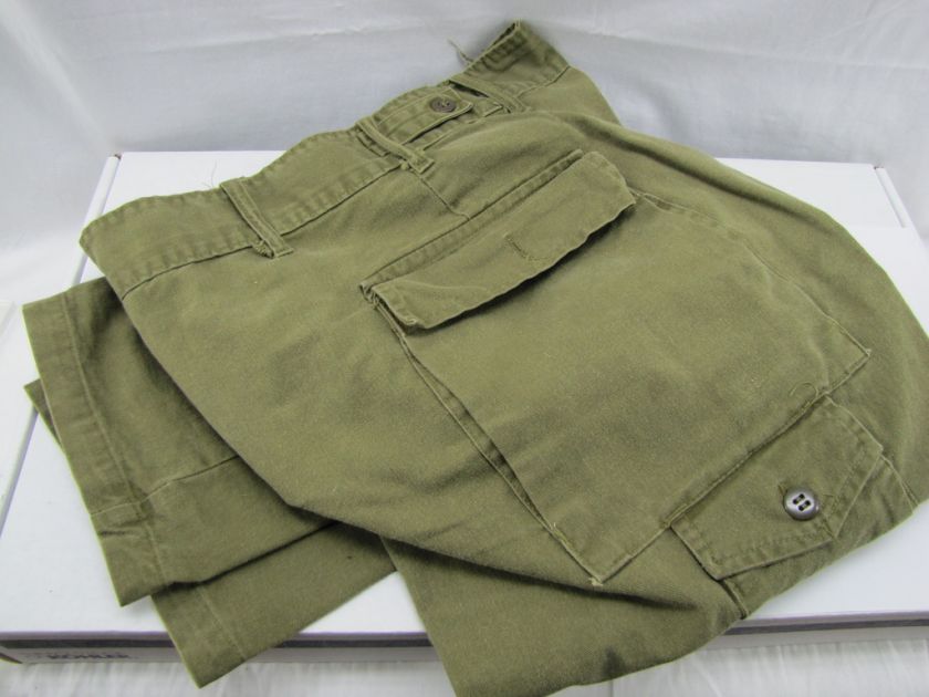VINTAGE ~ ISRAEL IDF ARMY Field Pants  MakeOFFER  
