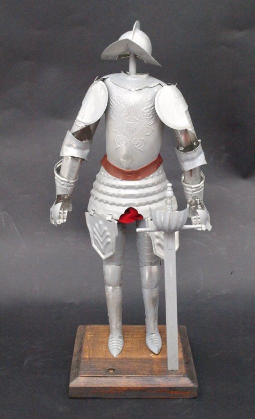 Spanish Suit of Armour on Display Stand   40cm High  