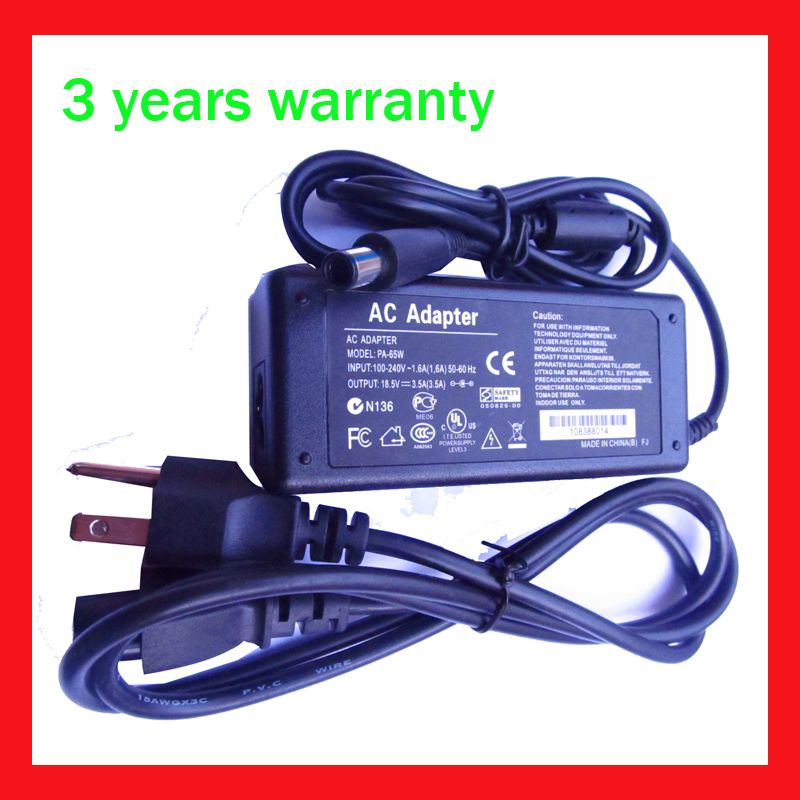 NEW 65W AC ADAPTER/POWER SUPPLY+CORD FOR HP N193 LAPTOP  