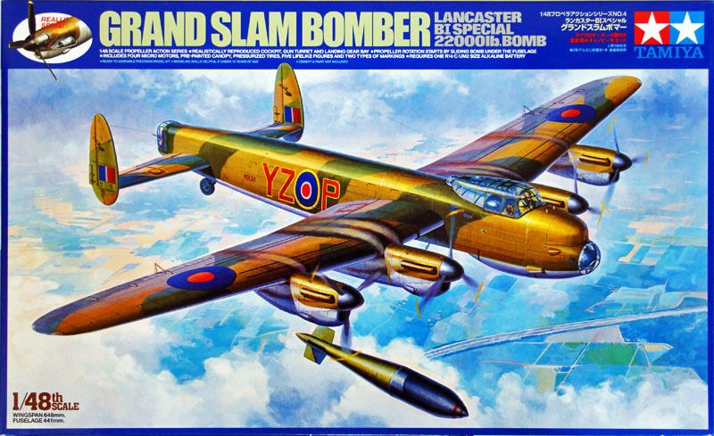   61504 Lancaster B1 Special Grand Slam Bomber 1/48 scale kit  