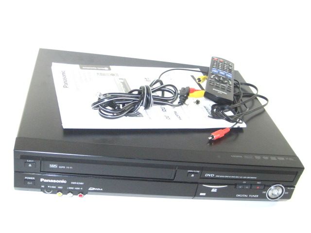 AS IS PANASONIC DMR EZ485V DVD RECORDER VHS DECK  