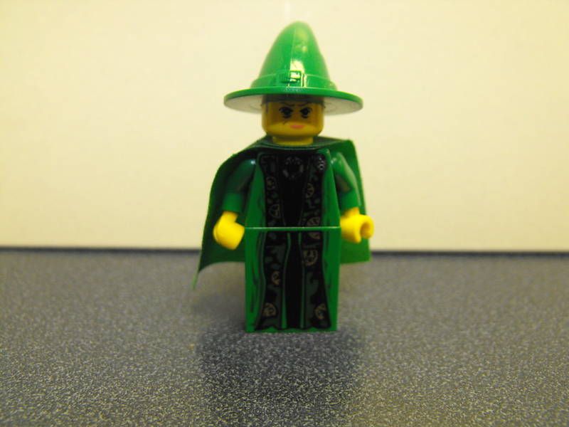 Lego Harry Potter Professor McGonagall, Green Robe  