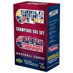   Deck Boston Red Sox World Series Champions Gift Box 51 Card Set  