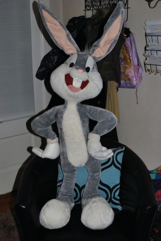 Bugs Bunny Giant Stuffed Animal Plush JUMBO 4 Foot 48 Looney Tunes 