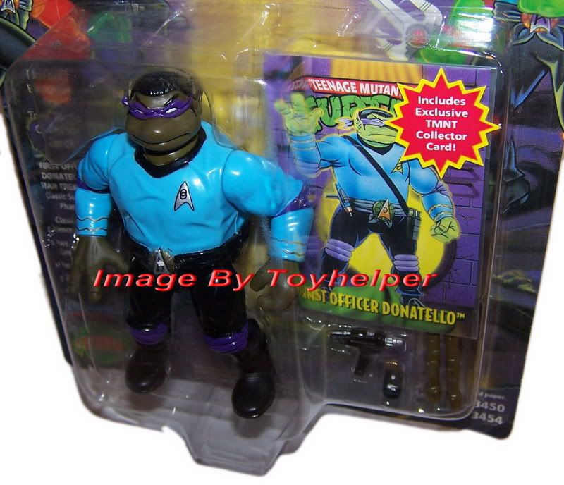 STAR TREK TEENAGE MUTANT 4 NINJA TURTLES FIGURES  